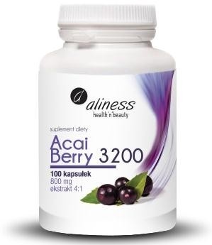 ACAI BERRY 3200 EKSTRAKT 800mg 100 kaps ALINESS