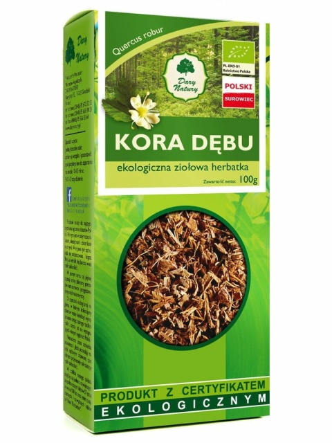 Dąb Kora Eko 100g Dary Natury