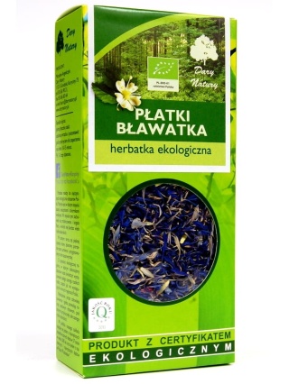 Bławatek Płatki Eko 25g Dary Natury