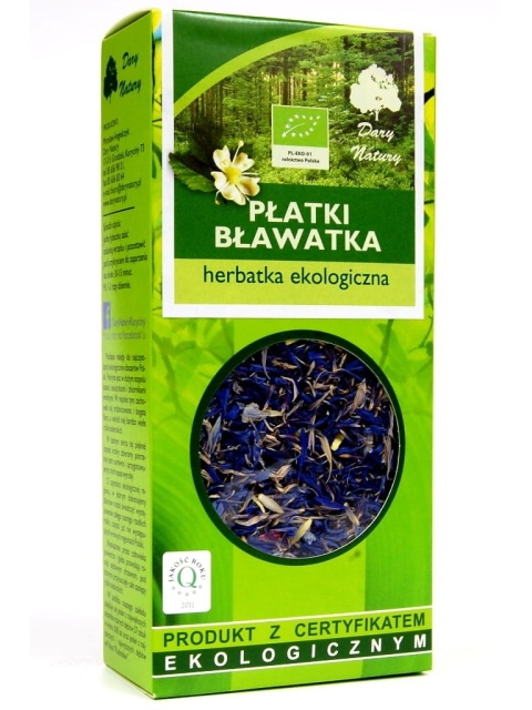 Bławatek Płatki Eko 25g Dary Natury