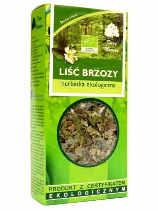 Brzoza Liść Eko 50g Dary Natury