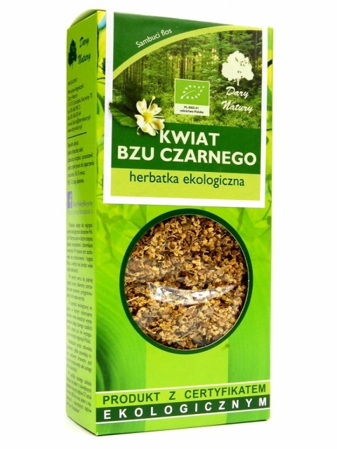 Bez Czarny Kwiat Eko 50g Dary Natury