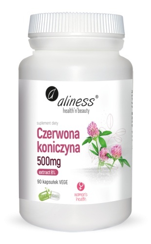 CZERWONA KONICZYNA EXTRACT 8% 500 mg 90 kaps ALINESS