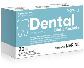 DENTAL BIOTIC SACHETS 500mg 20sasz NARUM