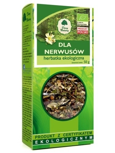 DLA NERWUSÓW HERBATA DARY NATURY 50g