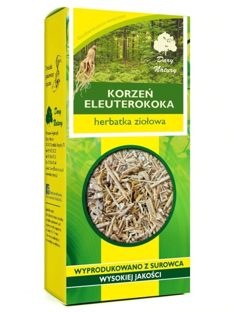 Eleuterokok Korzeń Eko 50g Dary Natury