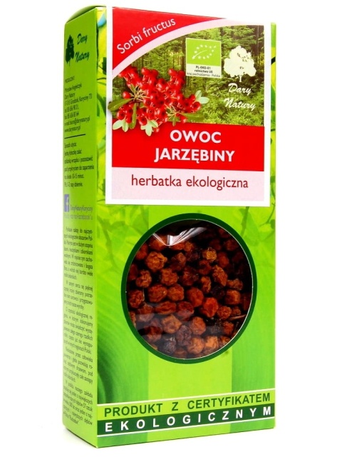 Jarzębina Owoc Eko 50g Dary Natury