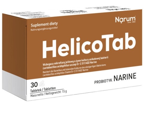 HELICO TAB 500mg 30tab NARUM