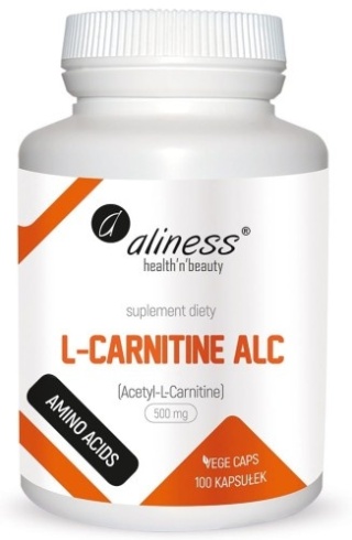 L-CARNITYNE ALC 500mg 100kaps ALINESS