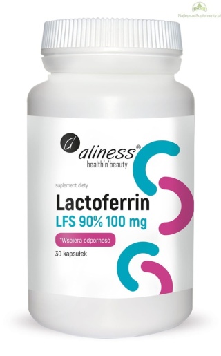 LACTOFERRIN LFS 90% 100mg30kaps ALINESS