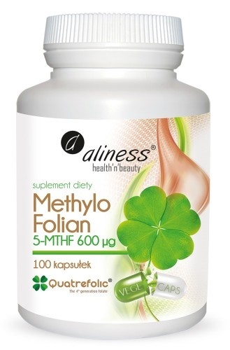 METHYLO FOLIAN 600 100 kaps ALINESS