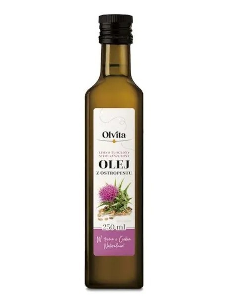 Olej Z Ostropestu Zimno Tłoczony 250ml Olvita