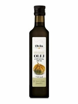 Olej z Pestek Dynii Zimno Tłoczony 250ml Olvita