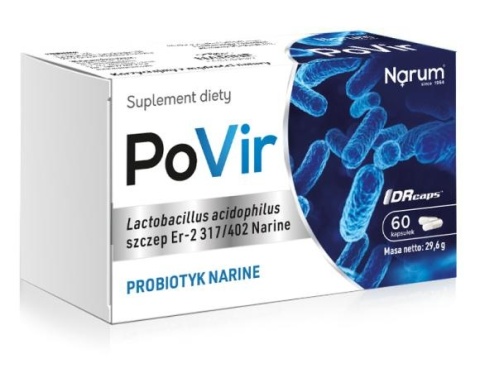POVIR 400mg 60kaps NARUM
