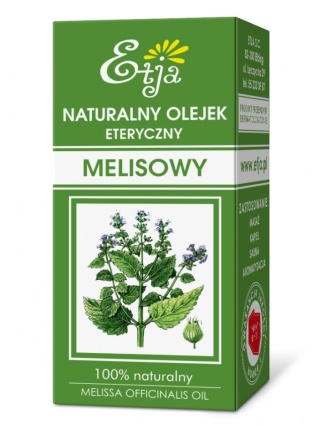 Olejek Eteryczny Melisowy 10 ml Etja