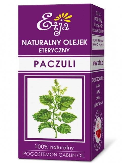 Olejek Eteryczny Paczuli 10 ml Etja