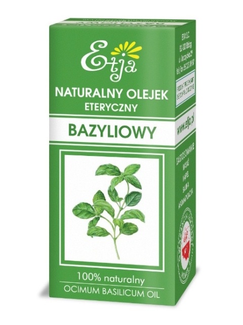 Olejek Eteryczny Bazyliowy 10ml Etja