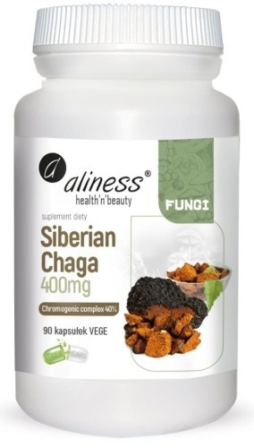 SIBERIAN CHAGA EKSTRAKT 400 mg 90 kaps ALINESS