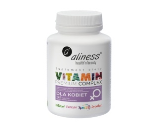 VITAMIN PREMIUM COMPLEX DLA KOBIET 120tabl ALINESS