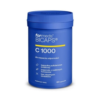 WITAMINA C 1000 60 kaps BICAPS FORMEDS