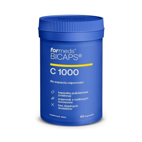 WITAMINA C 1000 60 kaps BICAPS FORMEDS