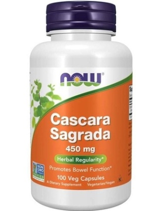 CASCARA SAGRADA 450mg 100 KAPS. NOW