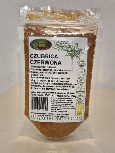 CZUBRICA CZERWONA 100g EVITA