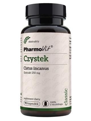 CZYSTEK 250mg 90KAPS PHARMOVIT