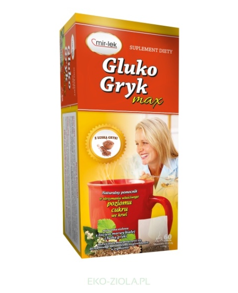 GLUKO GRYK MAX FIX 60sasz. MIRLEK