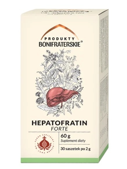 HEPATOFRATIN FORTE 30 sasz PRODUKTY BONIFRATERSKIE