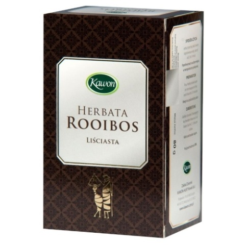 HERBATA ROOIBOS LIŚĆ 80g KAWON