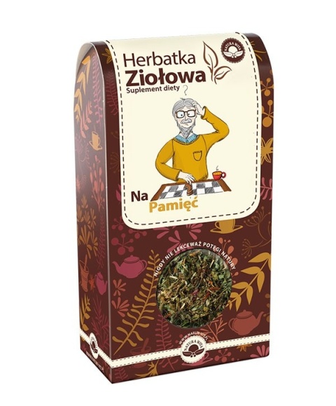 HERBATKA ZIOŁOWA NA PAMIĘĆ 100g NATURA WITA