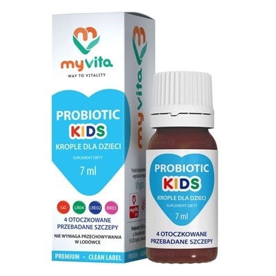 KROPLE PROBIOTIC KIDS 7 ml MYVITA