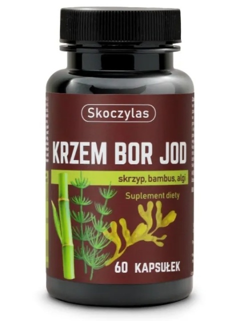 KRZEM BOR JOD 60kaps SKOCZYLAS