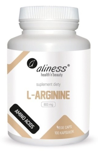 L-ARGININA 800mg 100kaps ALINESS