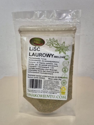 LIŚĆ LAUROWY MIELONY 25g EVITA