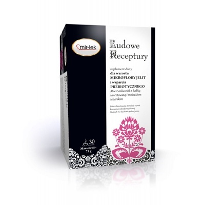 LUDOWE RECEPTURY MIKROFLORA JELIT 30 sasz FIX MIR-LEK
