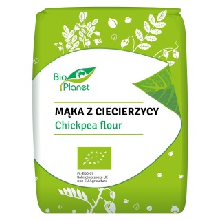 MĄKA Z CIECIERZYCY BIO 800g BIO PLANET