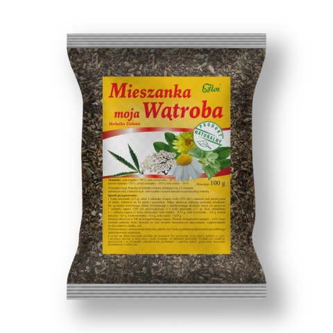 MIESZANKA MOCNA WĄTROBA 100g FLOS