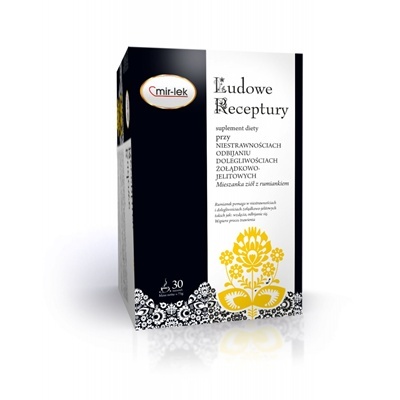 MIESZANKA ZIÓŁ PRZY NIESTRAWNOŚCIACH, ODBIJANIU DOLEGLIWOŚCIACH ŻOŁĄDKOWO- JELITOWYCH MIR-LEK