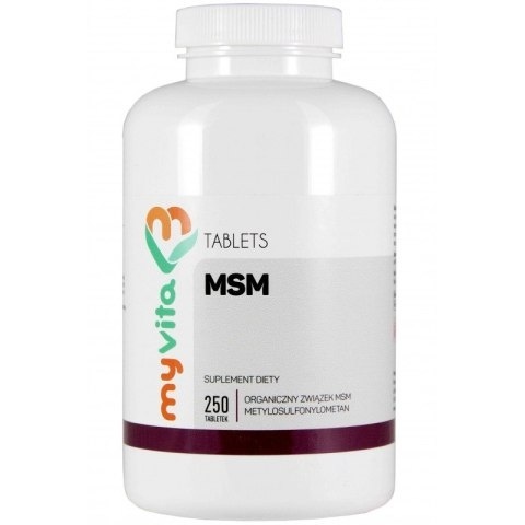 MSM 500 mg 250 tabl MYVITA