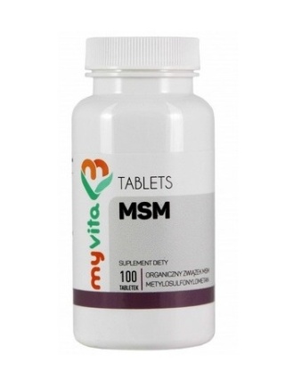 MSM 500mg 100tab MYVITA