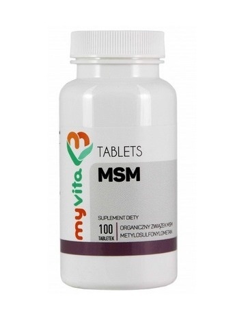 MSM 500mg 100tab MYVITA