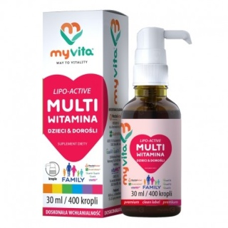MULTI WITAMINA LIPO-ACTIVE 30ml MY VITA