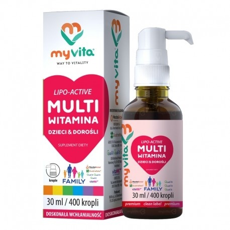 MULTI WITAMINA LIPO-ACTIVE 30ml MY VITA