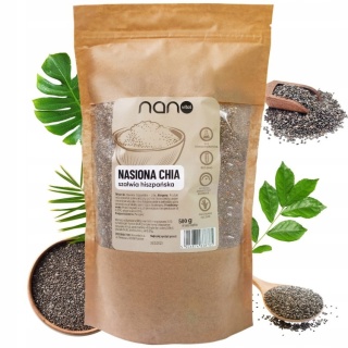 NASIONA CHIA 500 g NANOVITAL