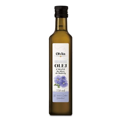 OLEJ LNIANY BUDWIGOWY 250ml OLVITA