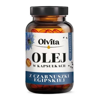 OLEJ Z CZARNUSZKI EGIPSKIEJ OLVITA kaps. 500 mg 120 szt.