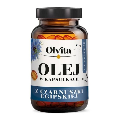 OLEJ Z CZARNUSZKI EGIPSKIEJ OLVITA kaps. 500 mg 120 szt.