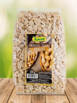 ORZESZKI ZIEMNE PRAŻONE 500g FISTASZEK